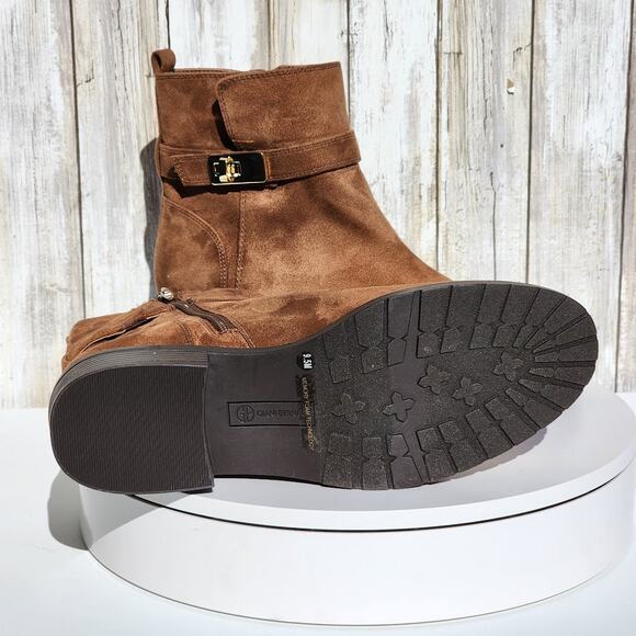 NEW - Giani Bernini Women's Becca Memory Foam Buckled Booties - Size 9.5 M - Picture 9 of 12